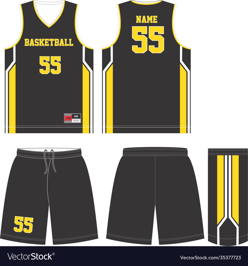 layout basketball jersey design template | Free PSD Mockups Generator