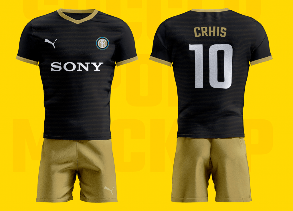 mockup jersey futsal polos cdr | Free PSD Mockups Generator